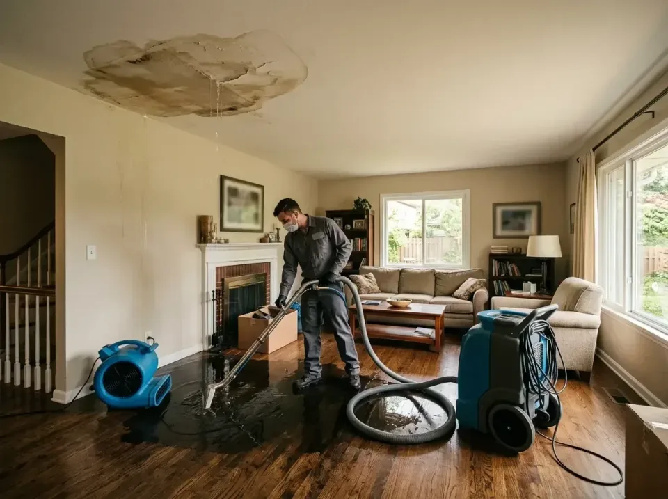 attic-pipe-burst-ceiling-drip-008 — frequently asked questions, Water Damage Restoration & Carpet Care in Springville, NY